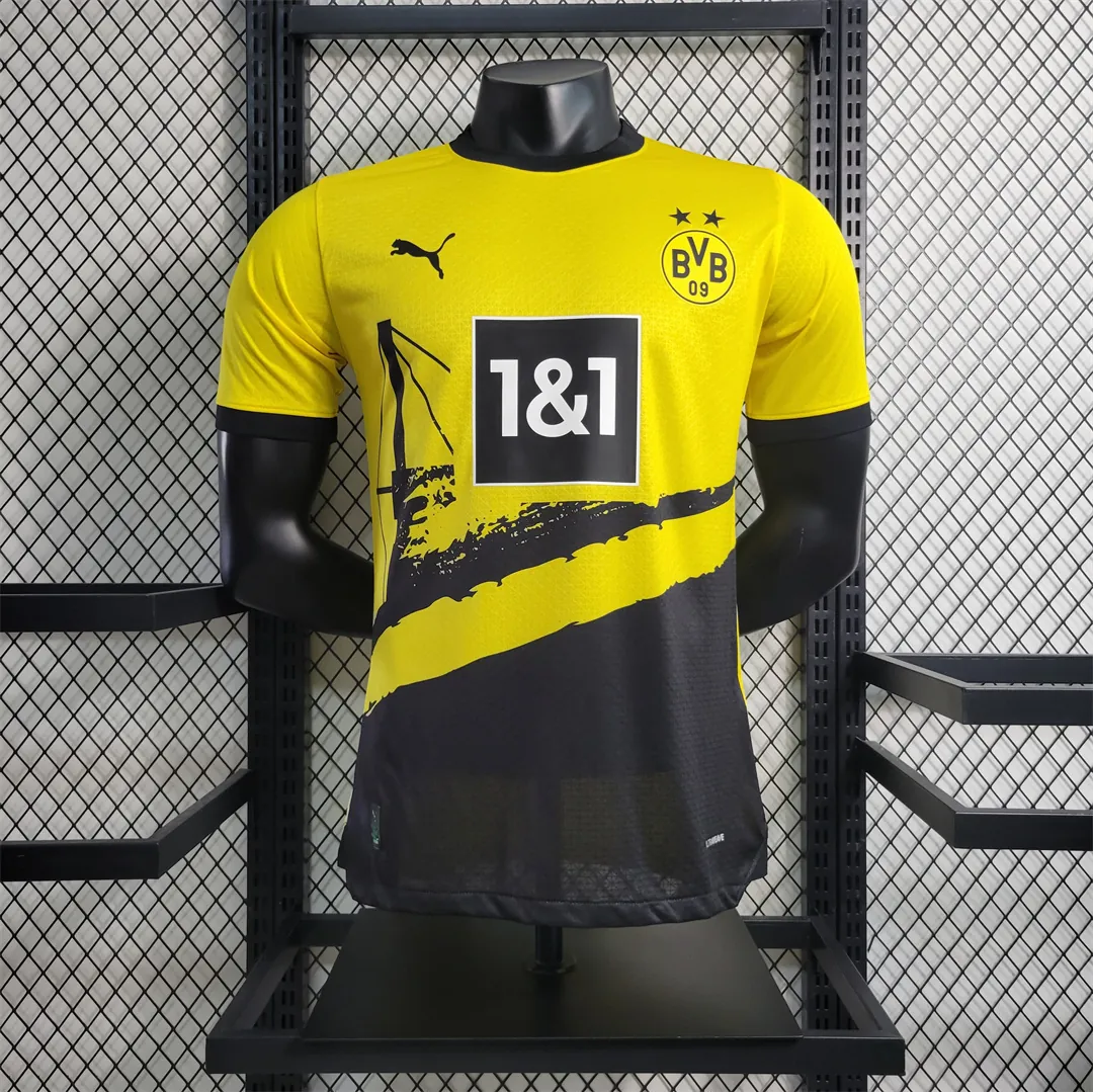 23-24 Dortmund home player version size S-4XL 10
