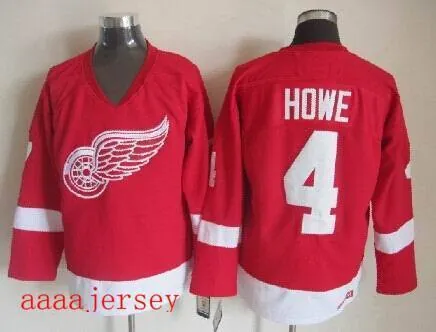 Detroit Red Wings retro ice hockey jersey M-3XL 底特律红翼队复古冰球服 8