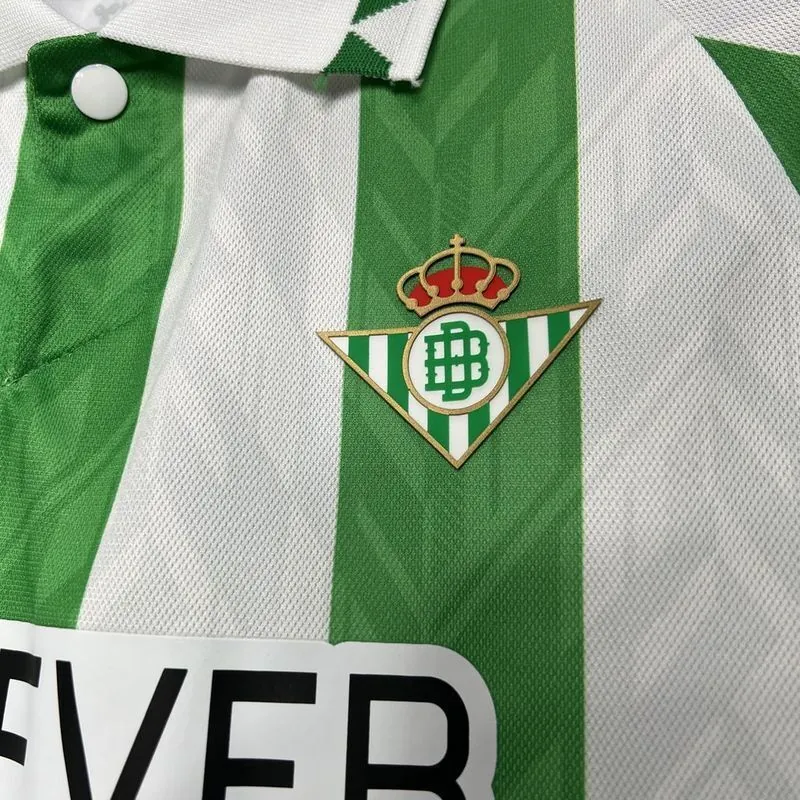 24-25 Real Betis Home Kid Kits Youth Apparels Football AAAAJersey Yupoo 2