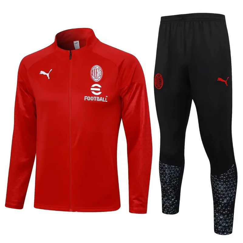 23-24 AC Milan Long Sleeve Training Suit Yupoo 5
