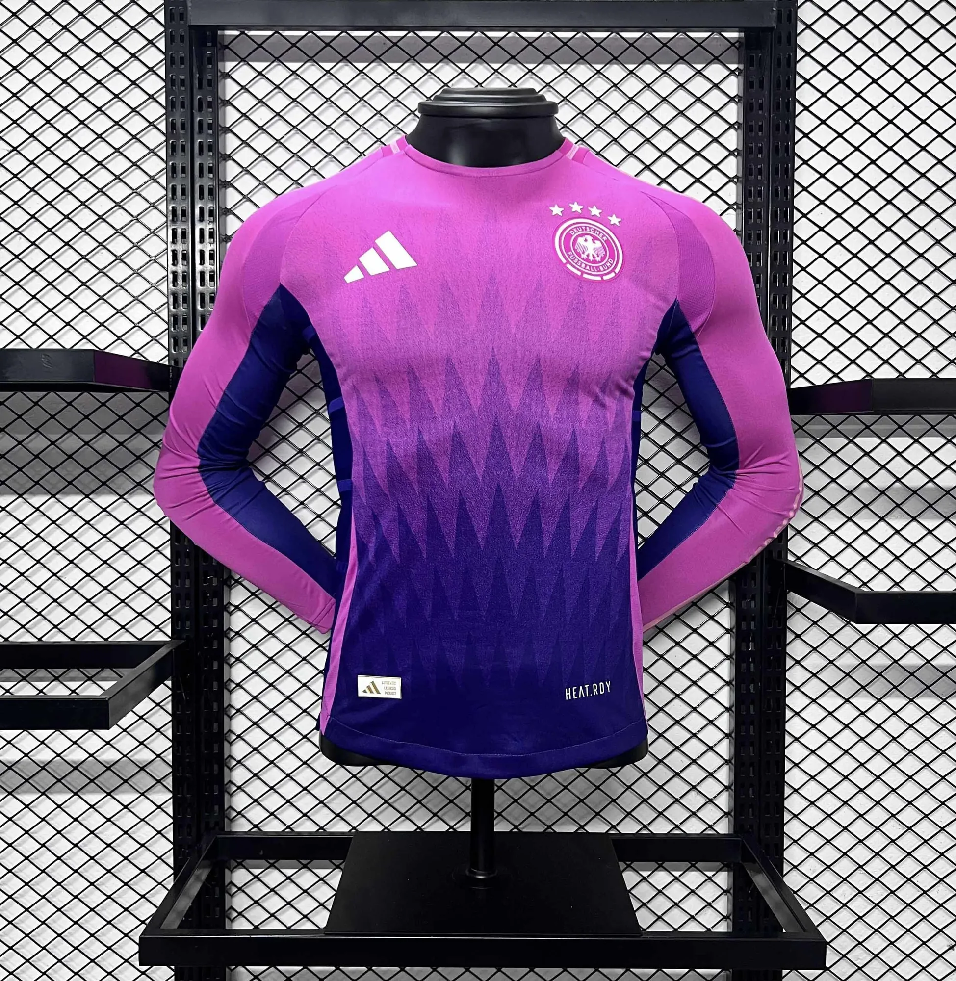 2024 Germany Away Long Sleeve Kit Player Version Shirt Jerseys Supllier Yupoo 4