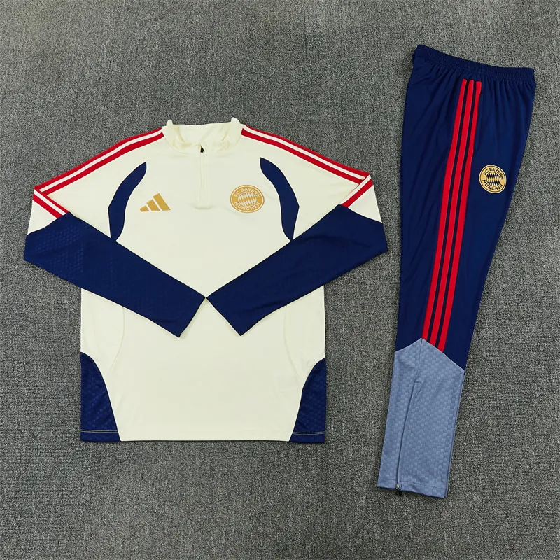 26-27 Bayern Mens Kit Football Aldult Training Long Sleeve Suit Yupoo 5 2