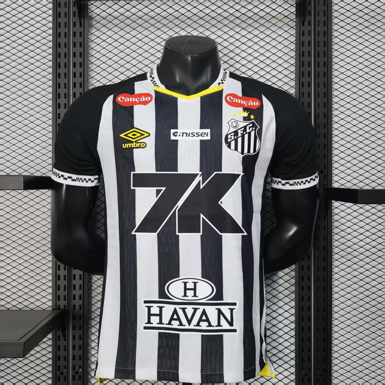 25-26 Santos Away Kit Full Sponsor Player Version Football Shirt AAAAJersey Wholesale Yupoo 9