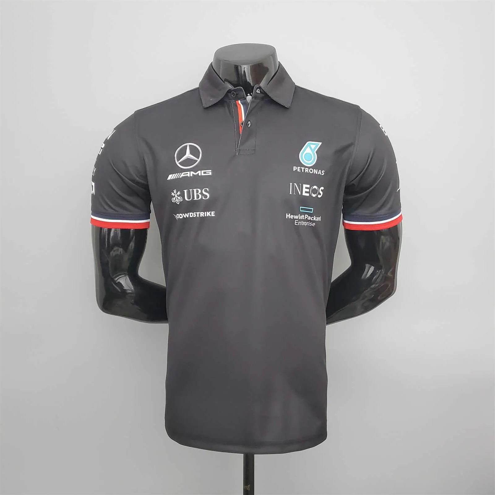 F1 Formula One racing suit; Mercedes POLO Black 10