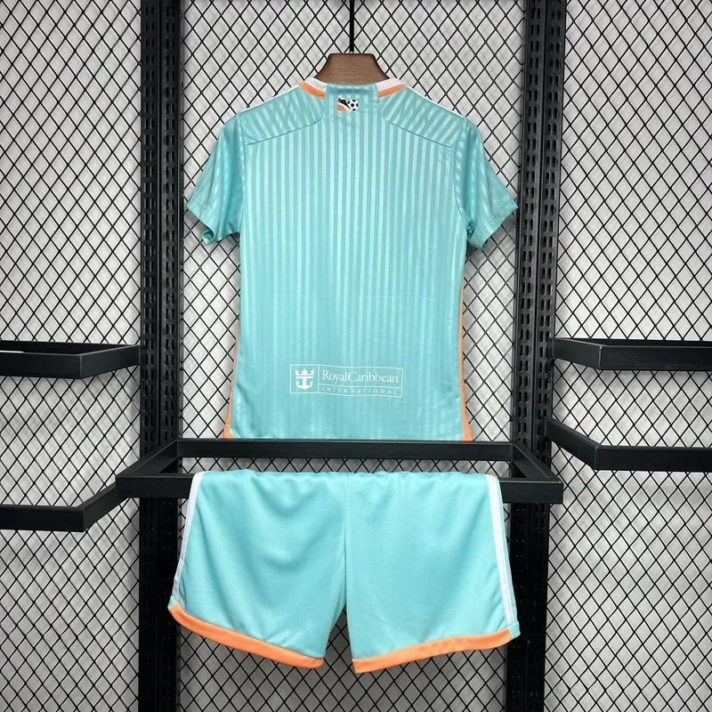 24-25 Inter Miami Third Kid Kits Youth Apparels Sport AAAAJersey Yupoo 1