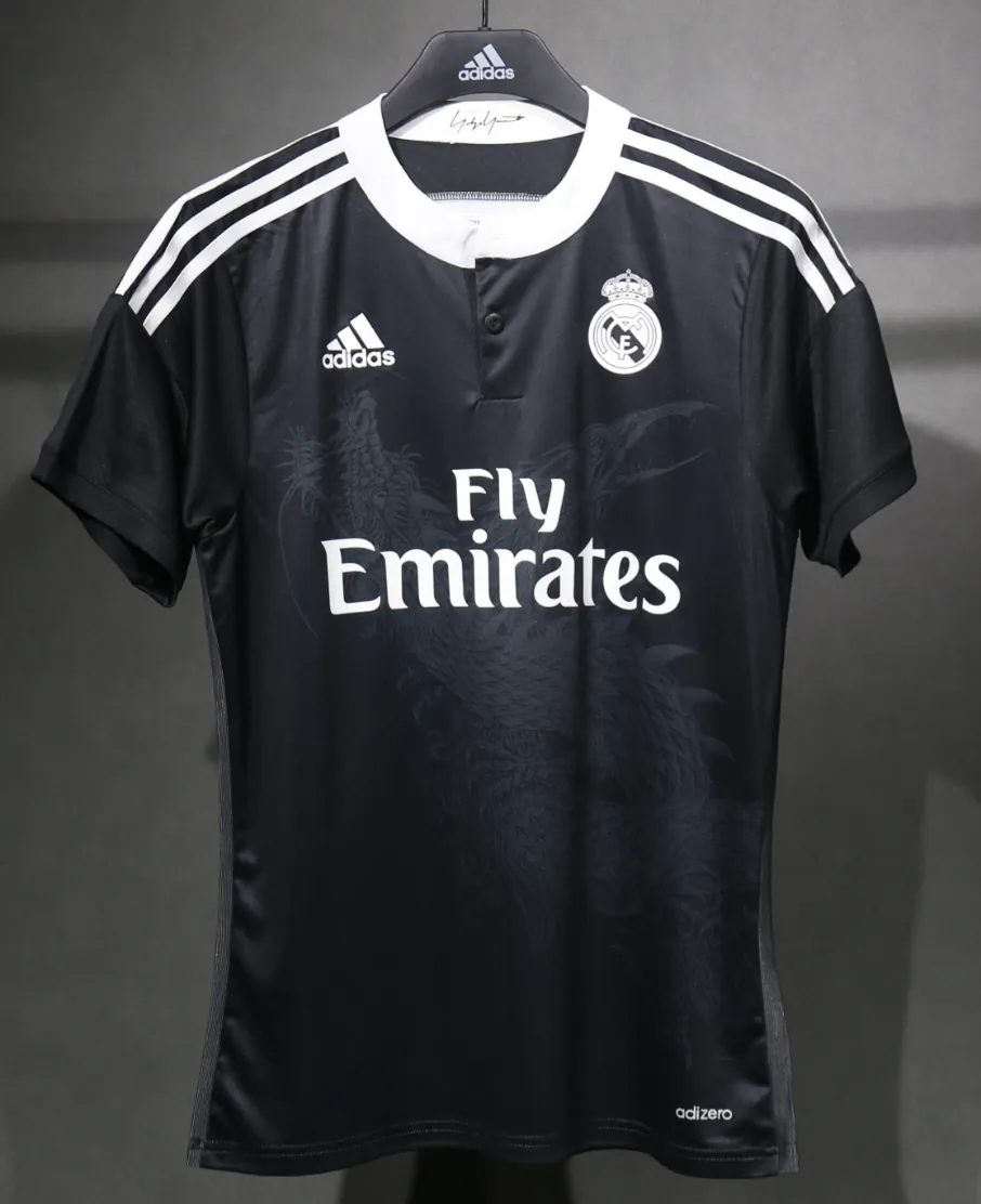 14-15 Real Madrid Third Away Retro Kit Vintage Player Version Sino Shirt AAAAJersey Dropship Yu 2