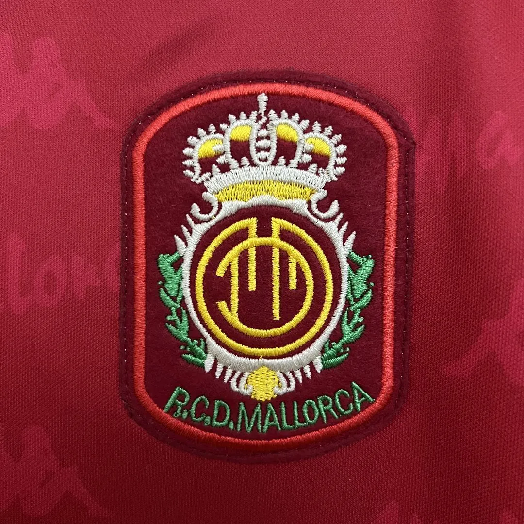94-95 Mallorca Home Retro Kit Vintage Shirt AAAAJersey Wholesale Yupoo 1