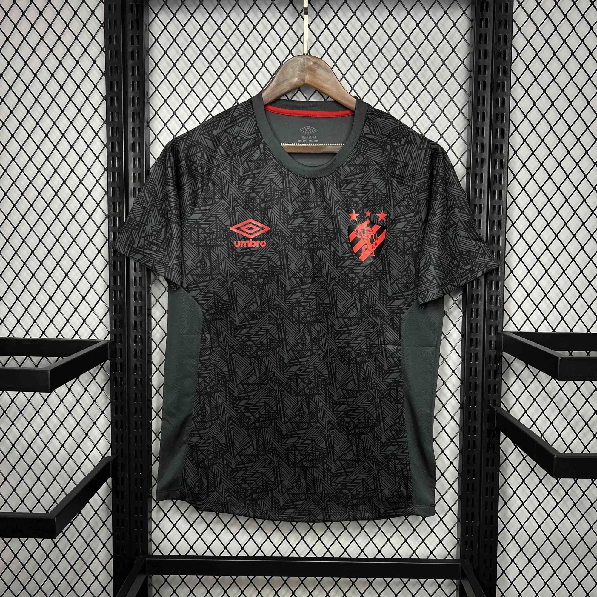 24-25 Recife Training Black Kit Soccer Uniform AAAAJersey Dropshiping Yupoo 5