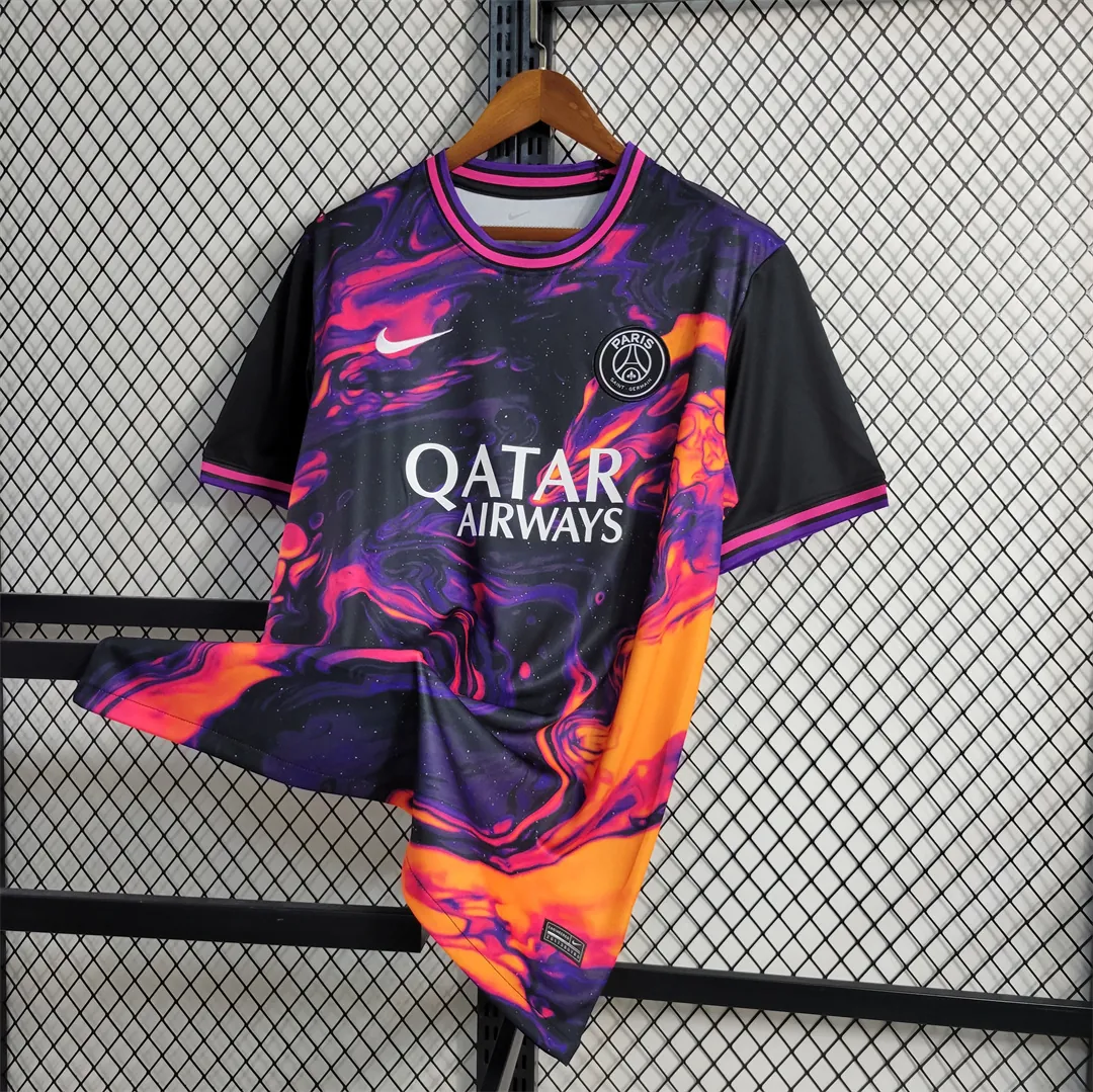 23-24 PSG colorful training suit 1