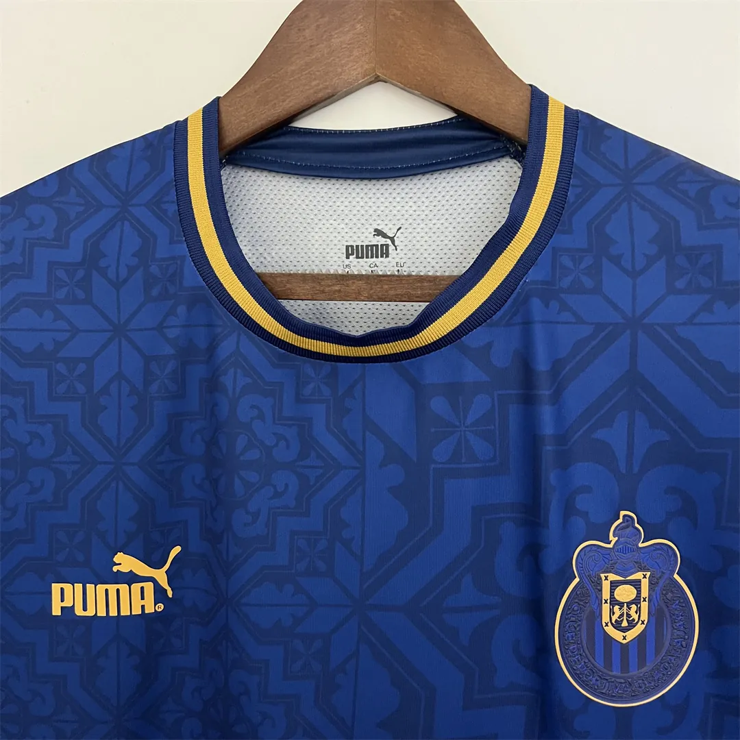 22-23 Chivas blue centennial version 2