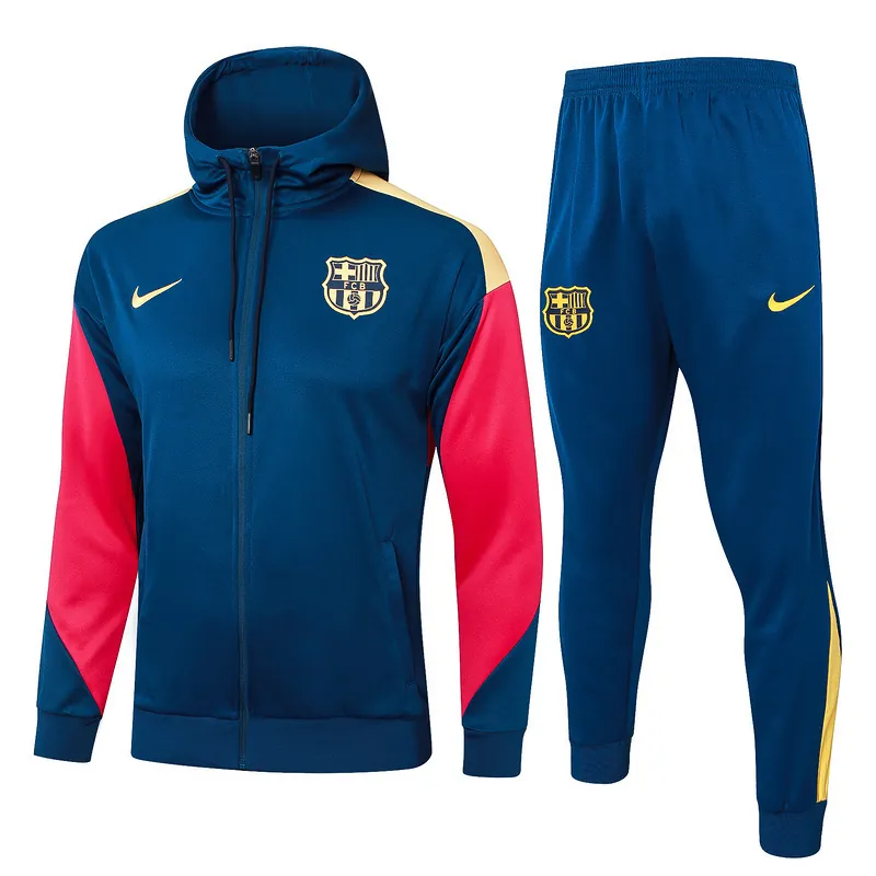 24-25 Barcelona Hoodie Jackets Football Shirts 3