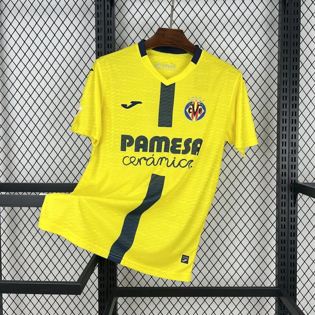 25-26 Villarreal Home Shirt Football Apparels AAAAJersey Supply Yupoo 8