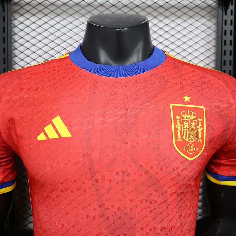 24-25 Spain Red Special Edition Kit Player Version Shirt Football AAAAJersey Yupoo 7