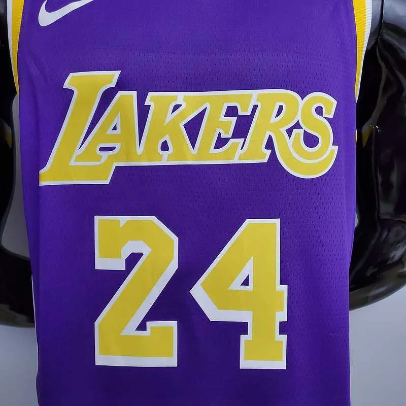Bryant #24 Lakers purple 2