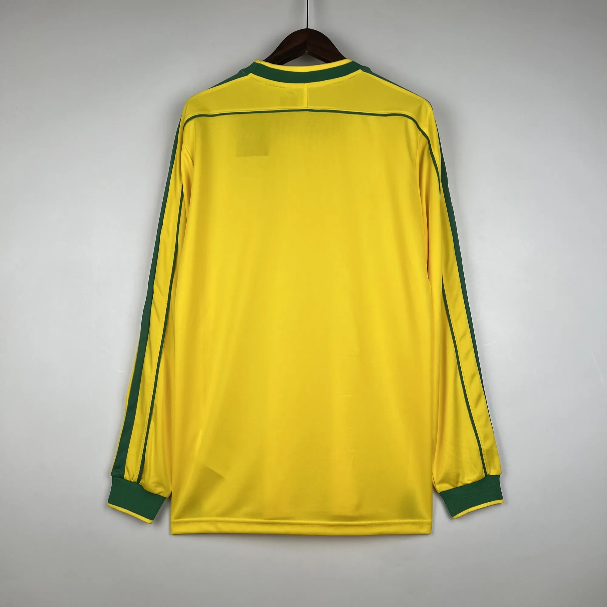 1998 Retro Long Sleeve Brazil Home S-XXL 7