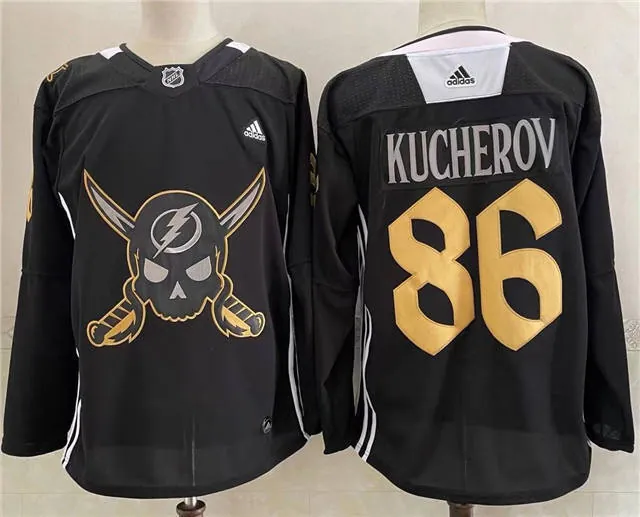 Bay Lightning ice hockey jersey【ID9301658】M-3XL 坦帕湾闪电队冰球服 3