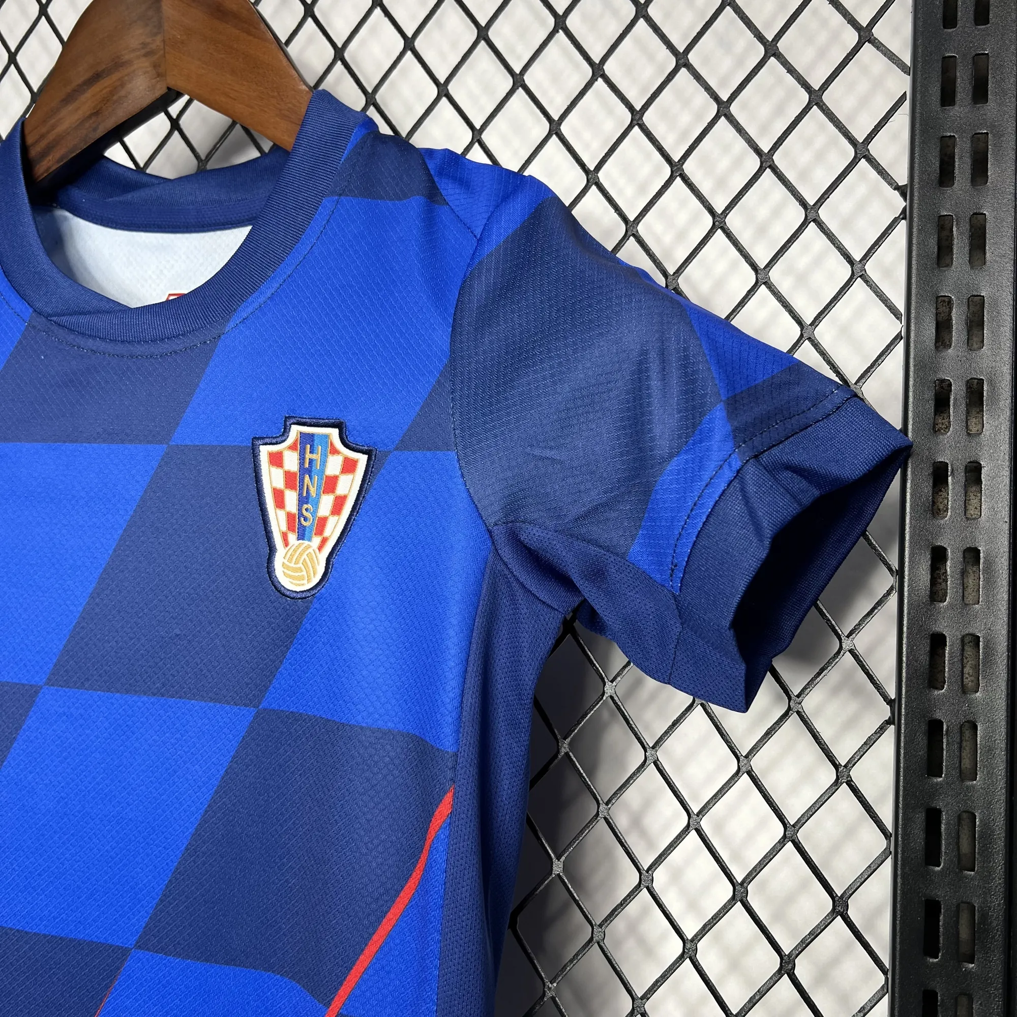 2024 Croatia Away Kid Kits Children Sets UEFA Euro Shirt Football Replicas Yupoo 1