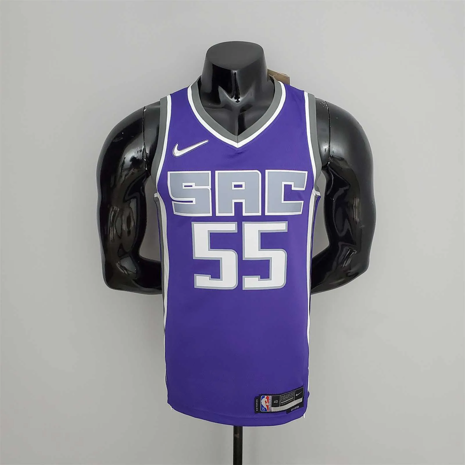 75th Anniversary Kings Williams#55 Black Purple 10