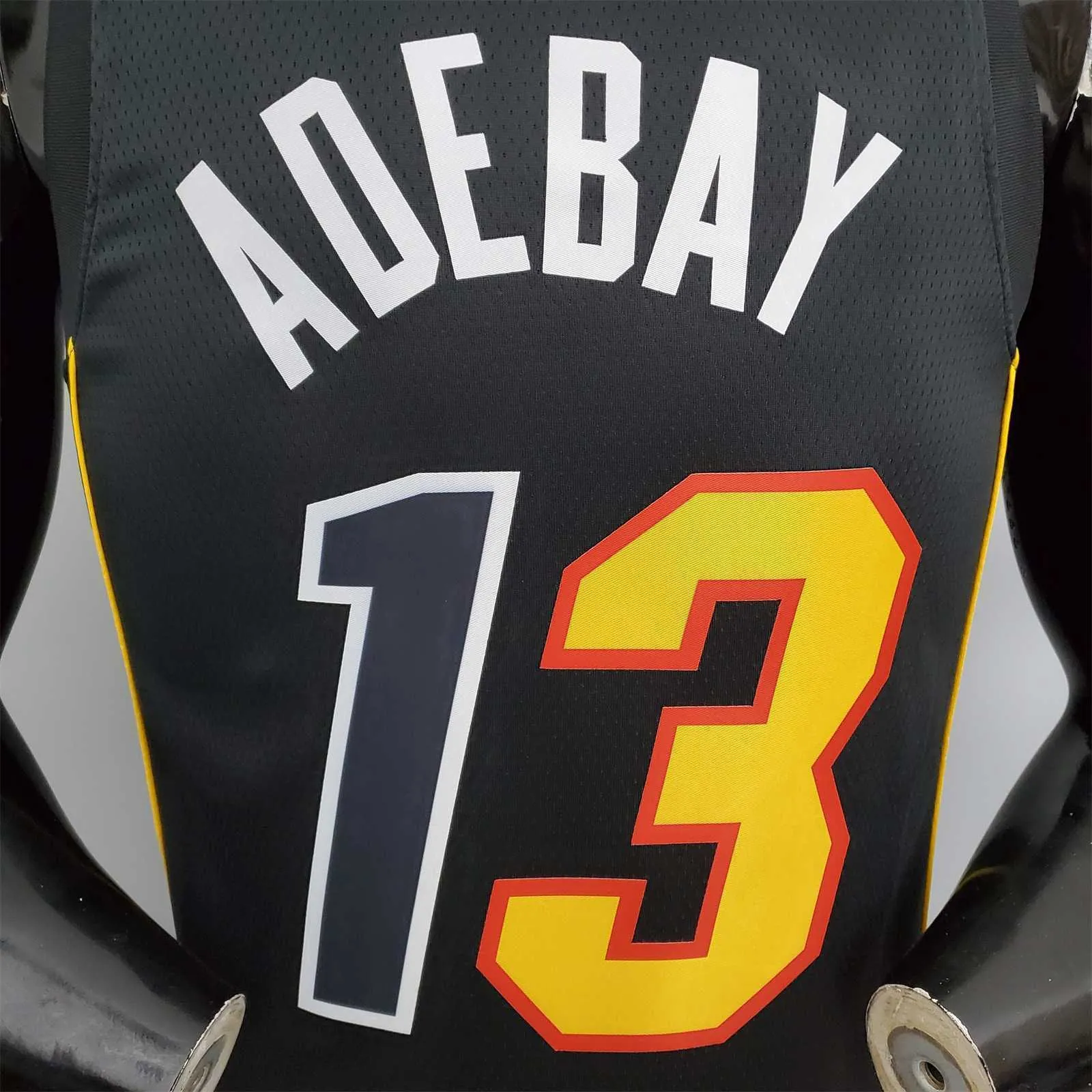 2022 Season Adebay #13 Heat City Edition Black 2
