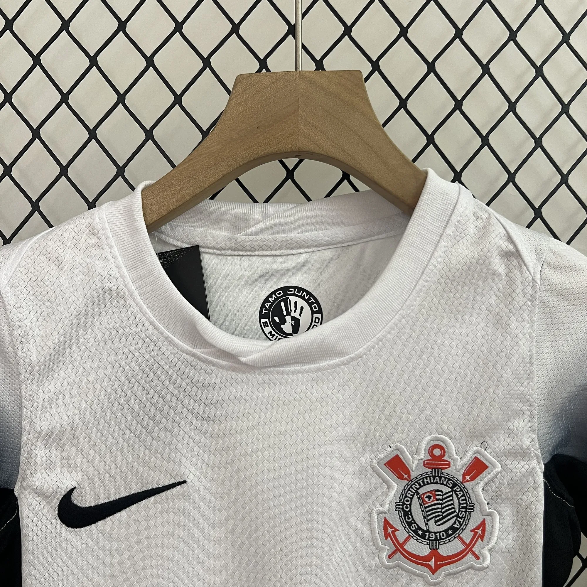 24-25 Corinthians Home Kid Kits Youth Apparels AAAAJersey Supplier Yupoo 1