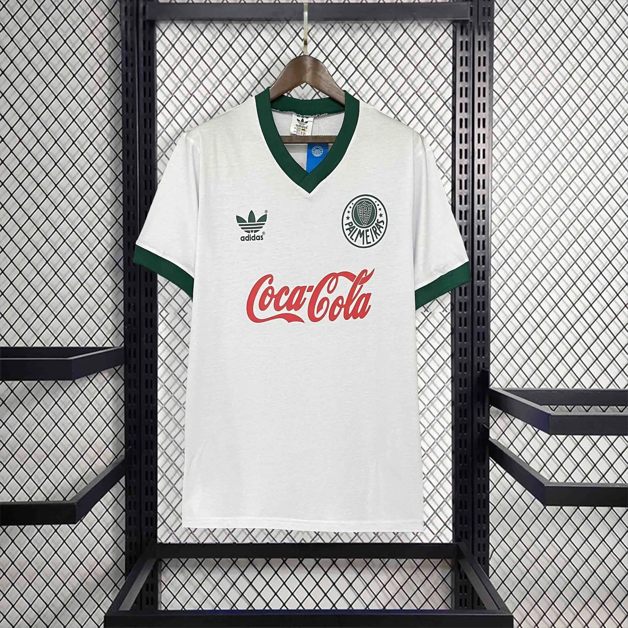 89-90 Palmeiras Away Retro Kit Vintage Shirt AAAAJersey Supplier Yupoo 5