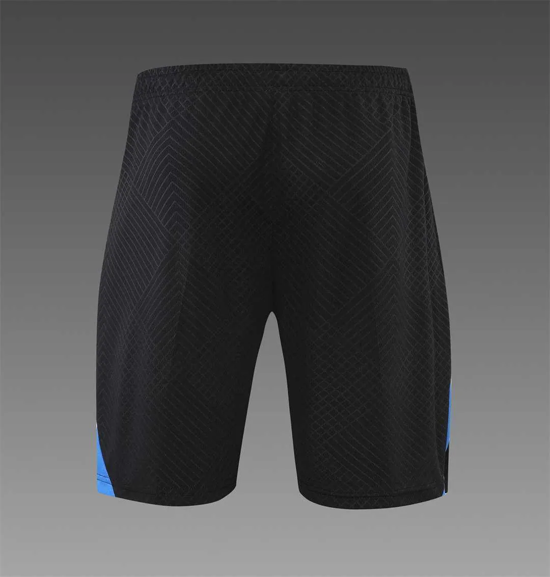 22-23 Barcelona Training Suit Short Sleeve Kit Black Grey 13