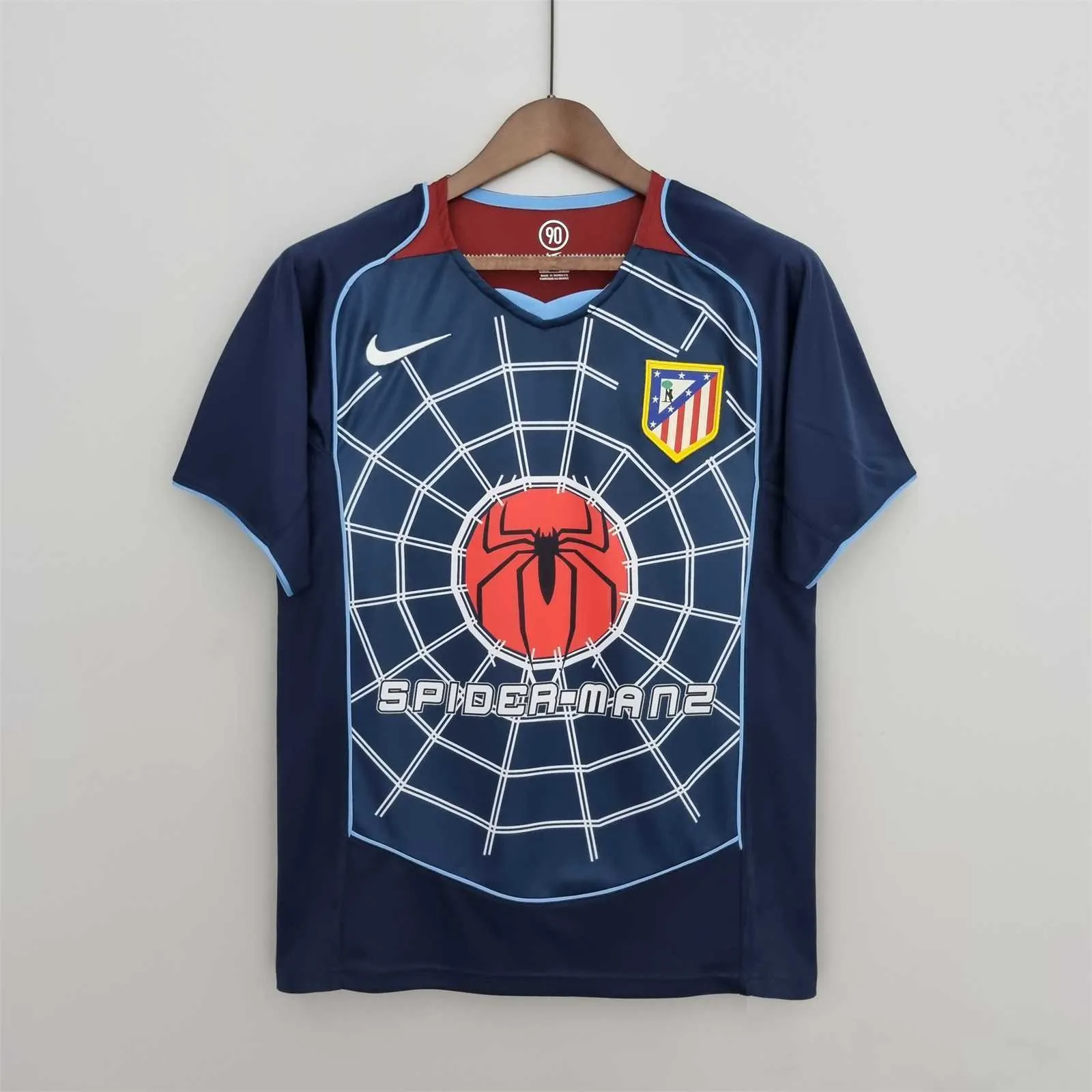 04-05 Atletico Madrid Away Kit Retro Football Vintage Uniform AAAAJersey Supply Yupoo 7