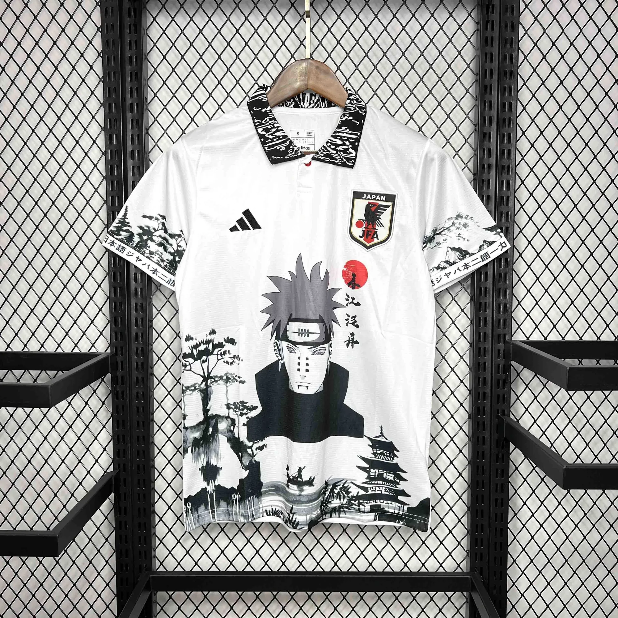 2024 Japan Naruto Akatsuki Anime White Special Edition Soccer Uniform AAAAJersey Dropshiping Yu 5