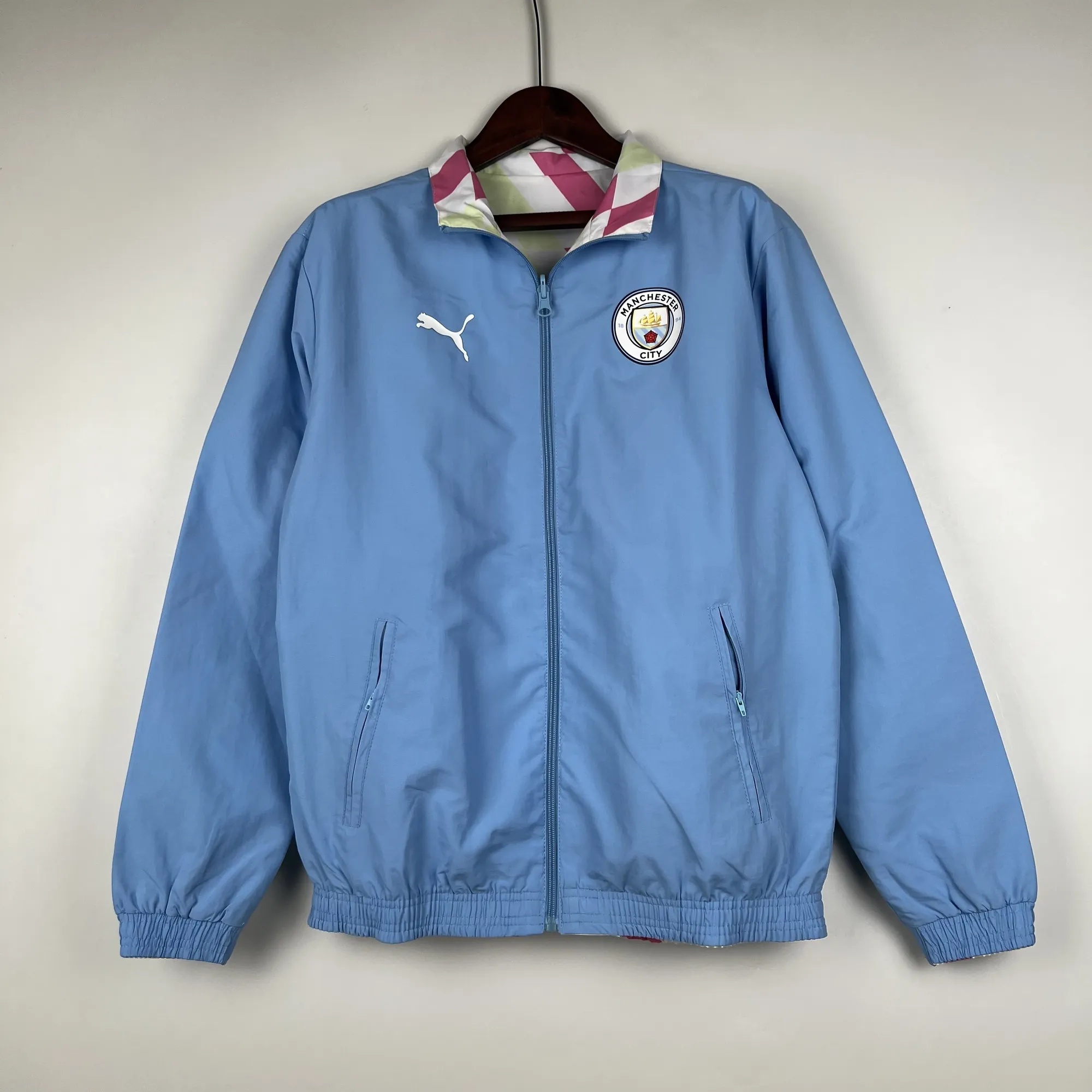 23-24 Manchester City Both Windbreaker Jackets Yupoo 1