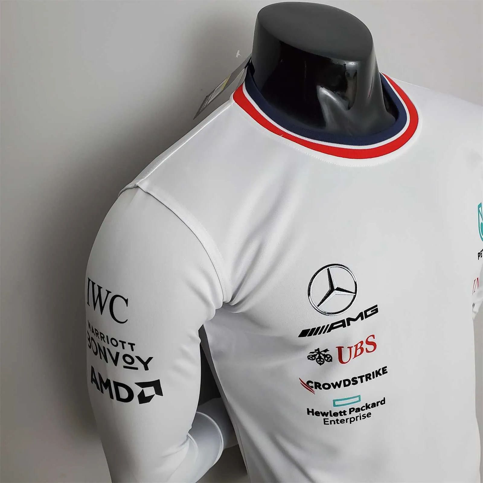 F1 Formula One 2022 Mercedes Long Sleeve White 5