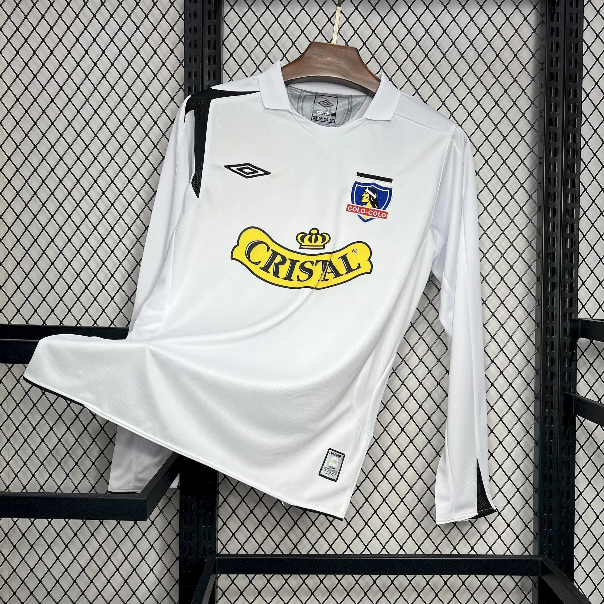 2006 Colo Colo Home Retro Kit Vintage Long Sleeve Shirt Football AAAAJersey Supply Yupoo 9