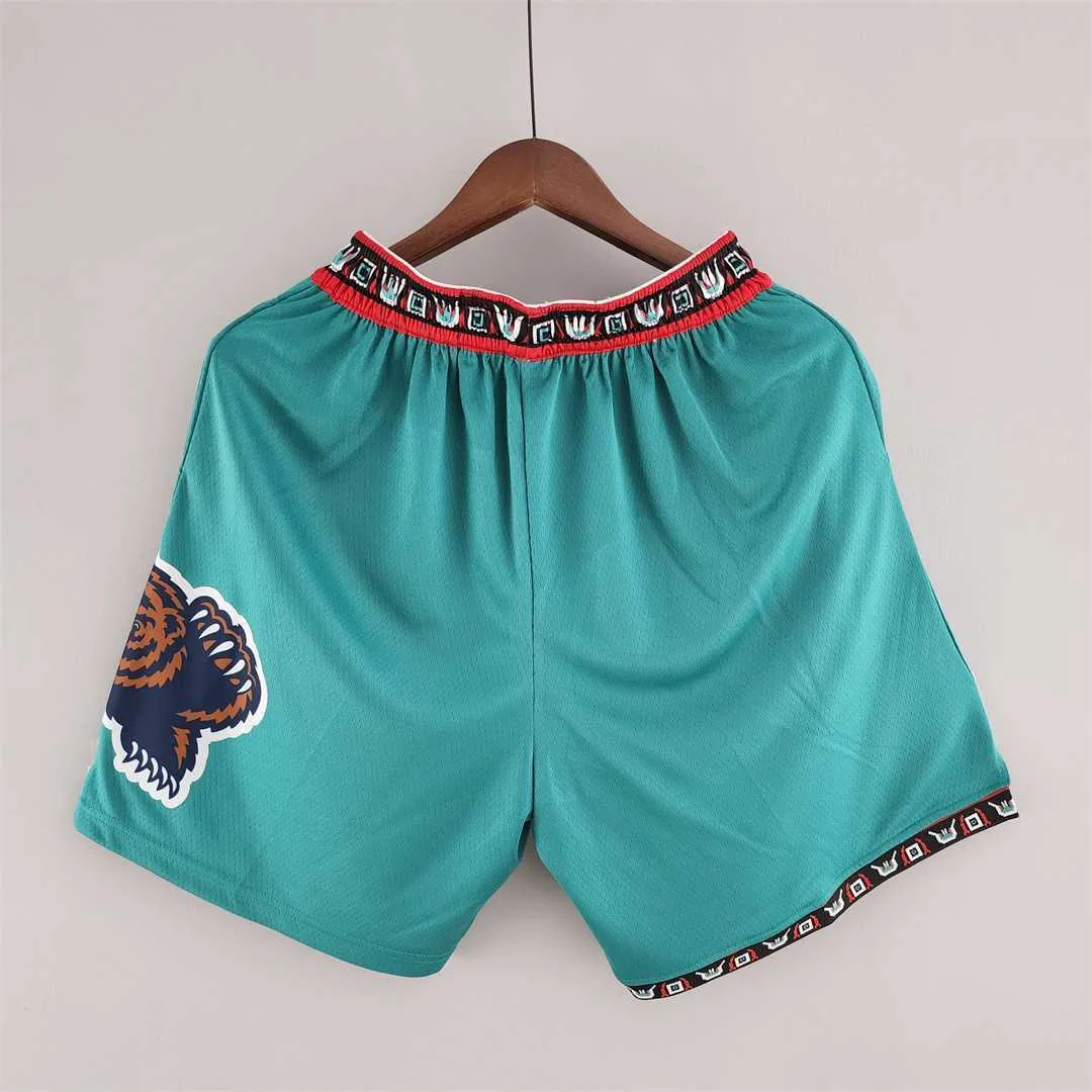 Memphis Grizzlies NBA Shorts Green 6