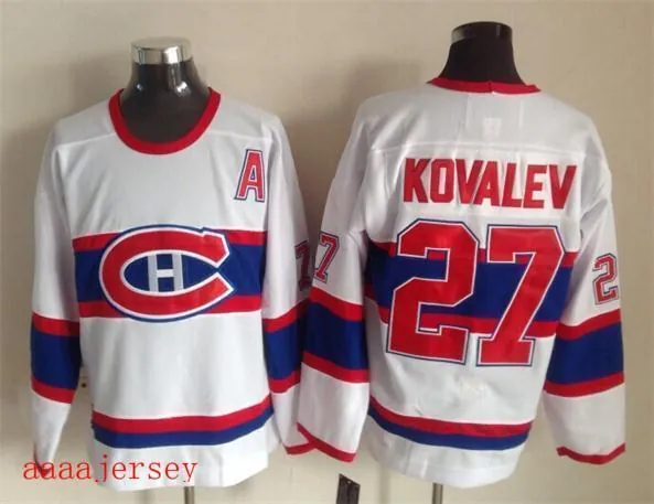 Montreal Canadiens retro ice hockey jersey M-3XL 蒙特利尔加拿大人复古冰球服 5
