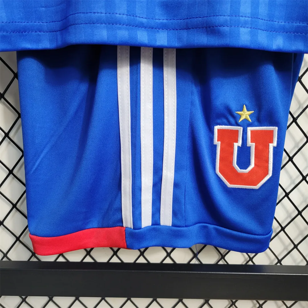 23-24 University of Chile home kids kit 10
