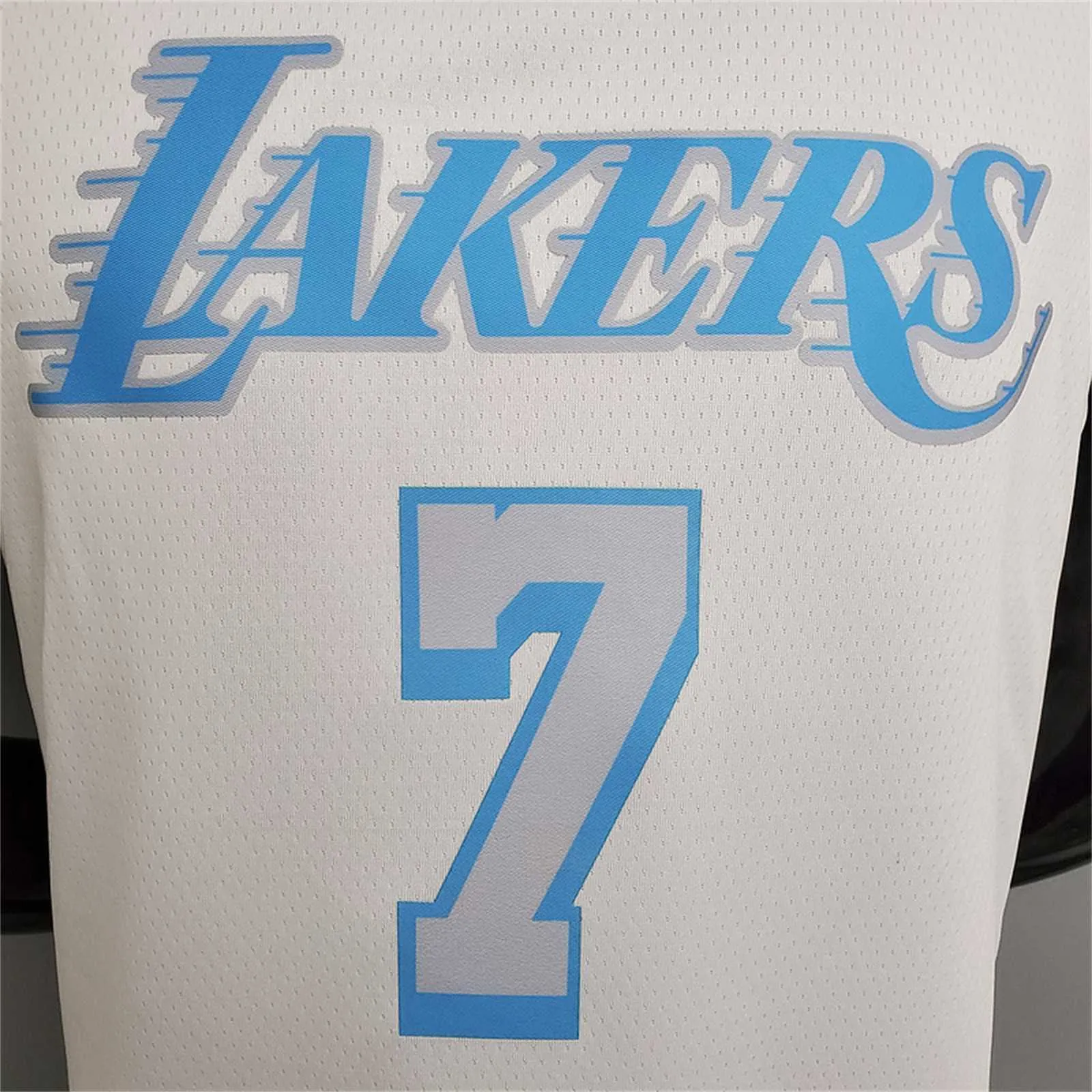 2021 Anthony#7 Lakers Retro White 1