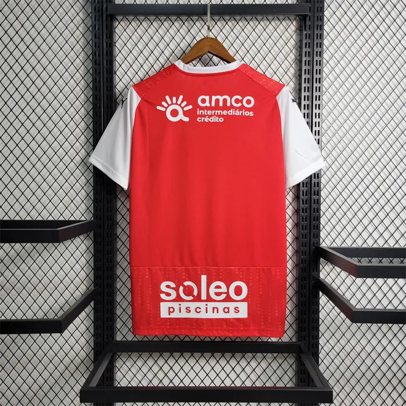 23-24 Braga Home Size S-XXL Soccer Jerseys 8