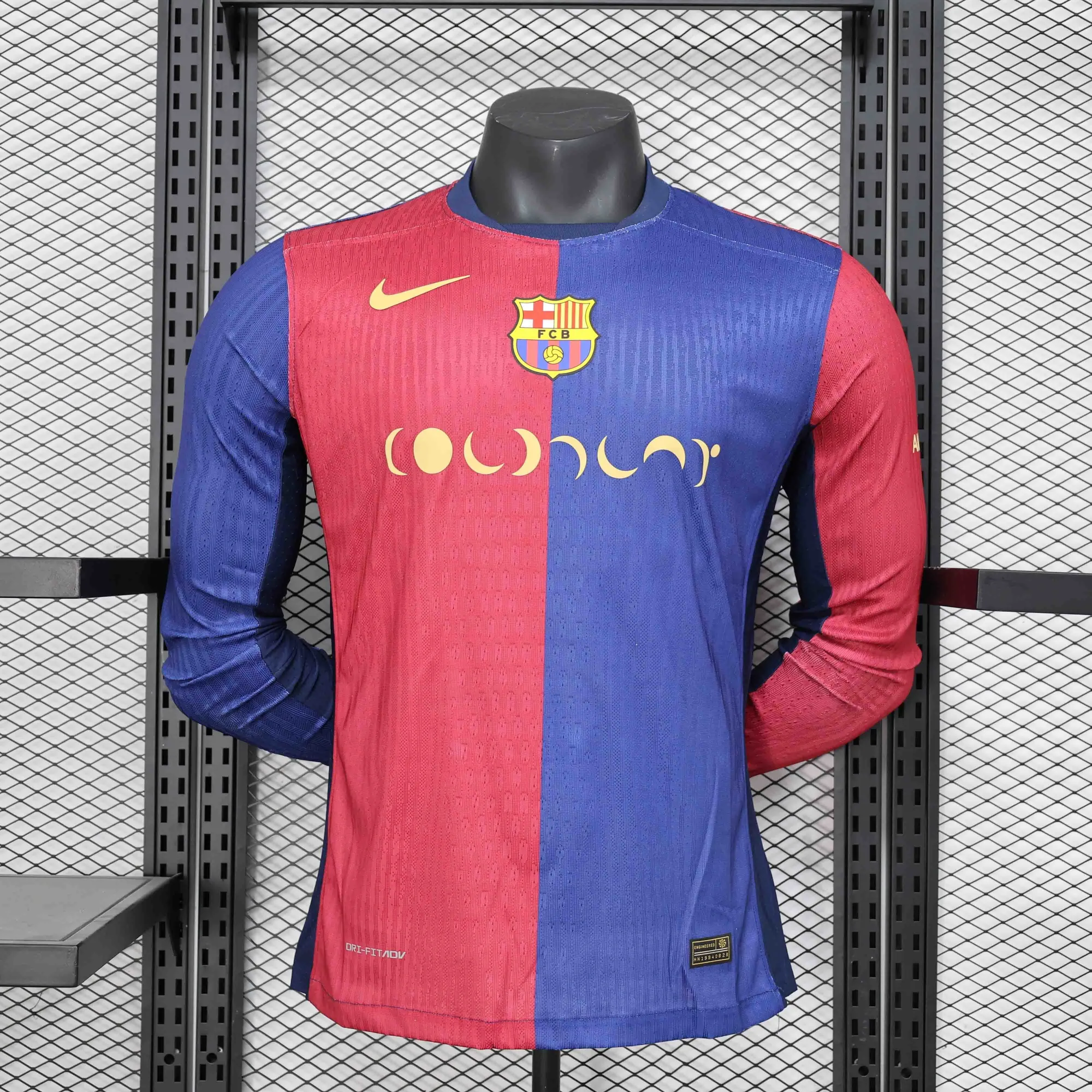 24-25 Barcelona Home ColdPlay Edition Long Sleeve Kit Player Version Shirt AAAAJersey Supplier 3