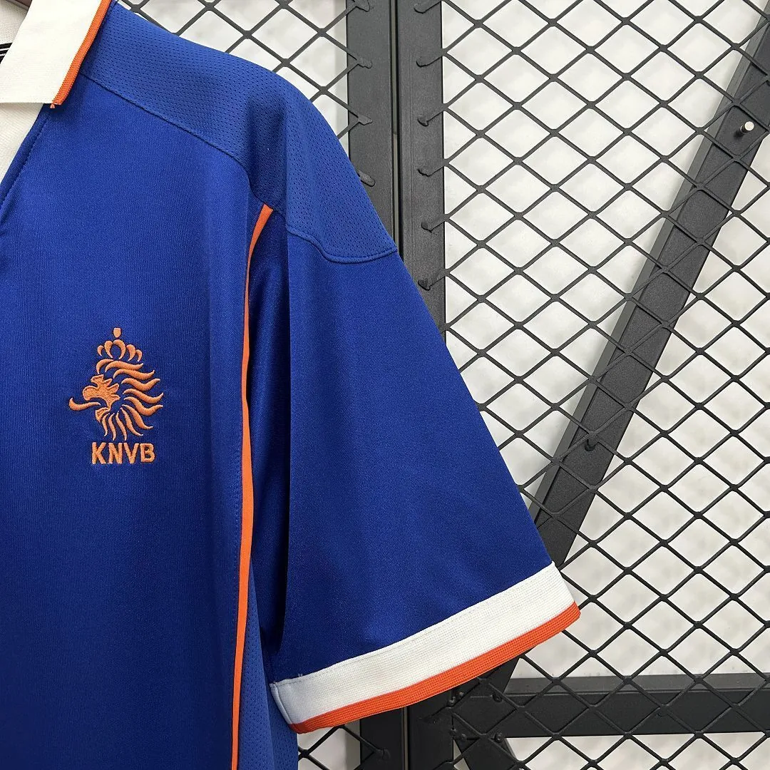 1998 Netherlands Home Retro Kit Vintage Shirt AAAAJersey Supply Yupoo 6