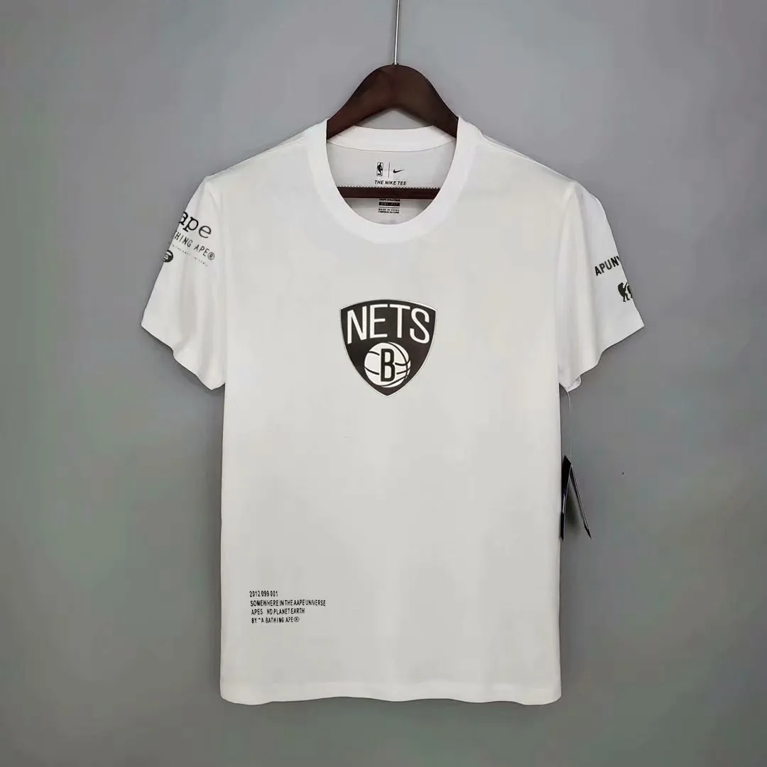 NBA Brooklyn Nets white 2