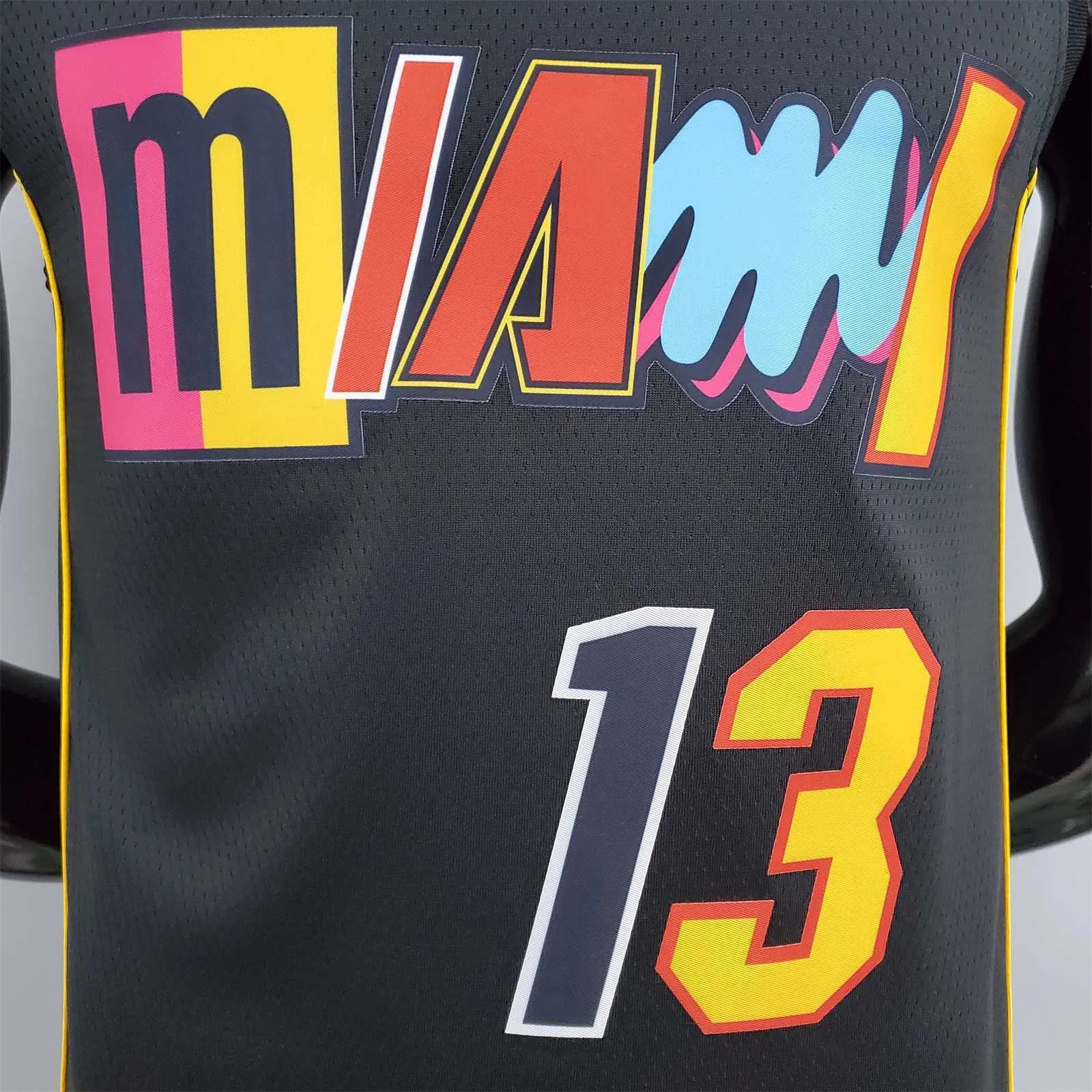 2022 Season Adebay #13 Heat City Edition Black 3