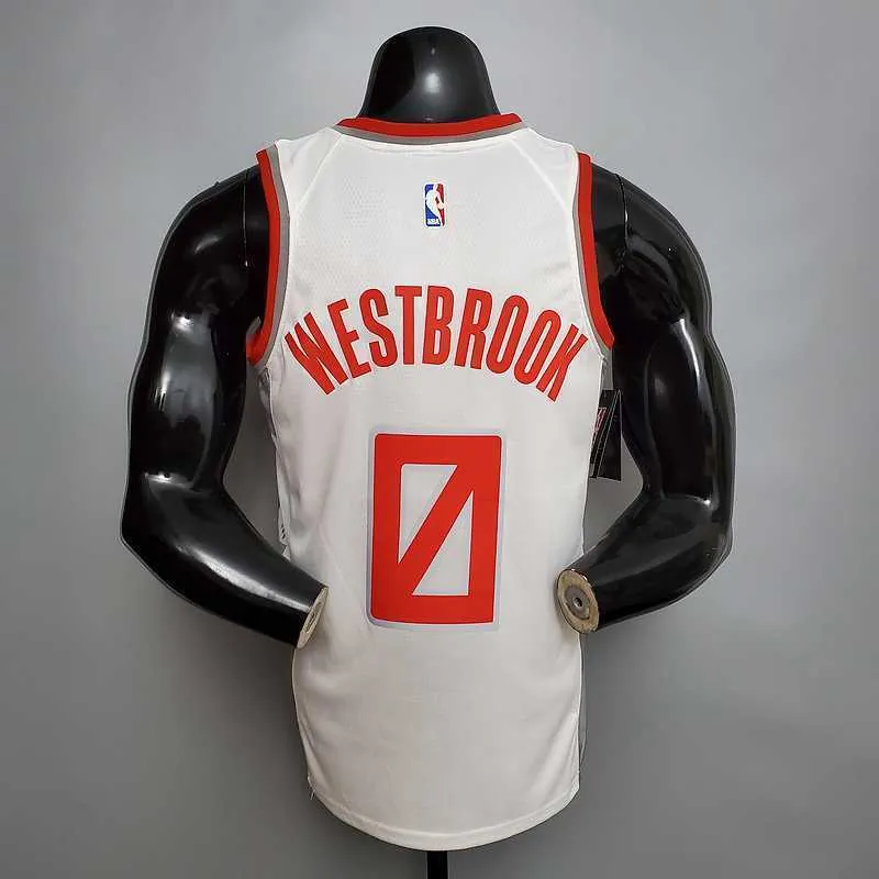 WESTBROOK#0 Rockets City Edition White 4
