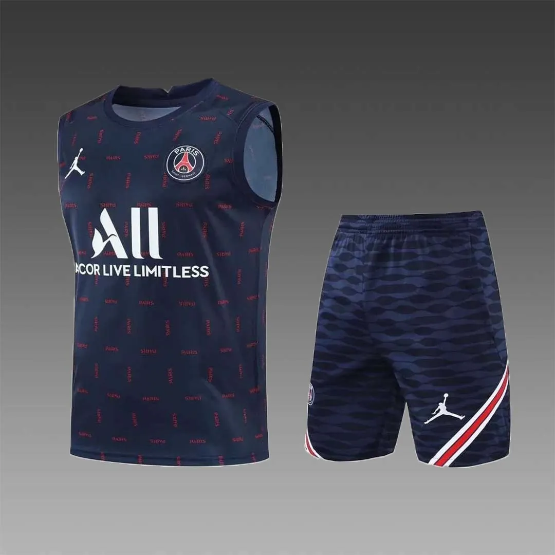 22-23 PSG vest training suit kit black1684405245000 11