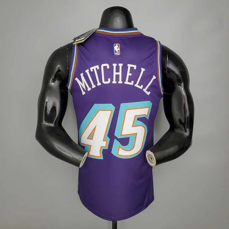 MITCHELL#45 Retro Jazz Snow Mountain Edition Purple 4