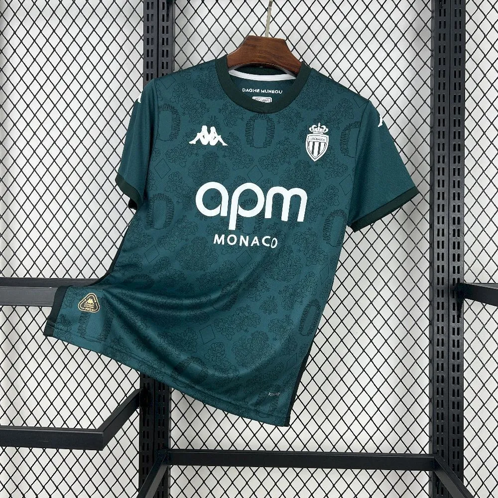 25-26 Monaco Third Shirt Football Apparels ete Sino AAAAJersey Supply Yupoo 7