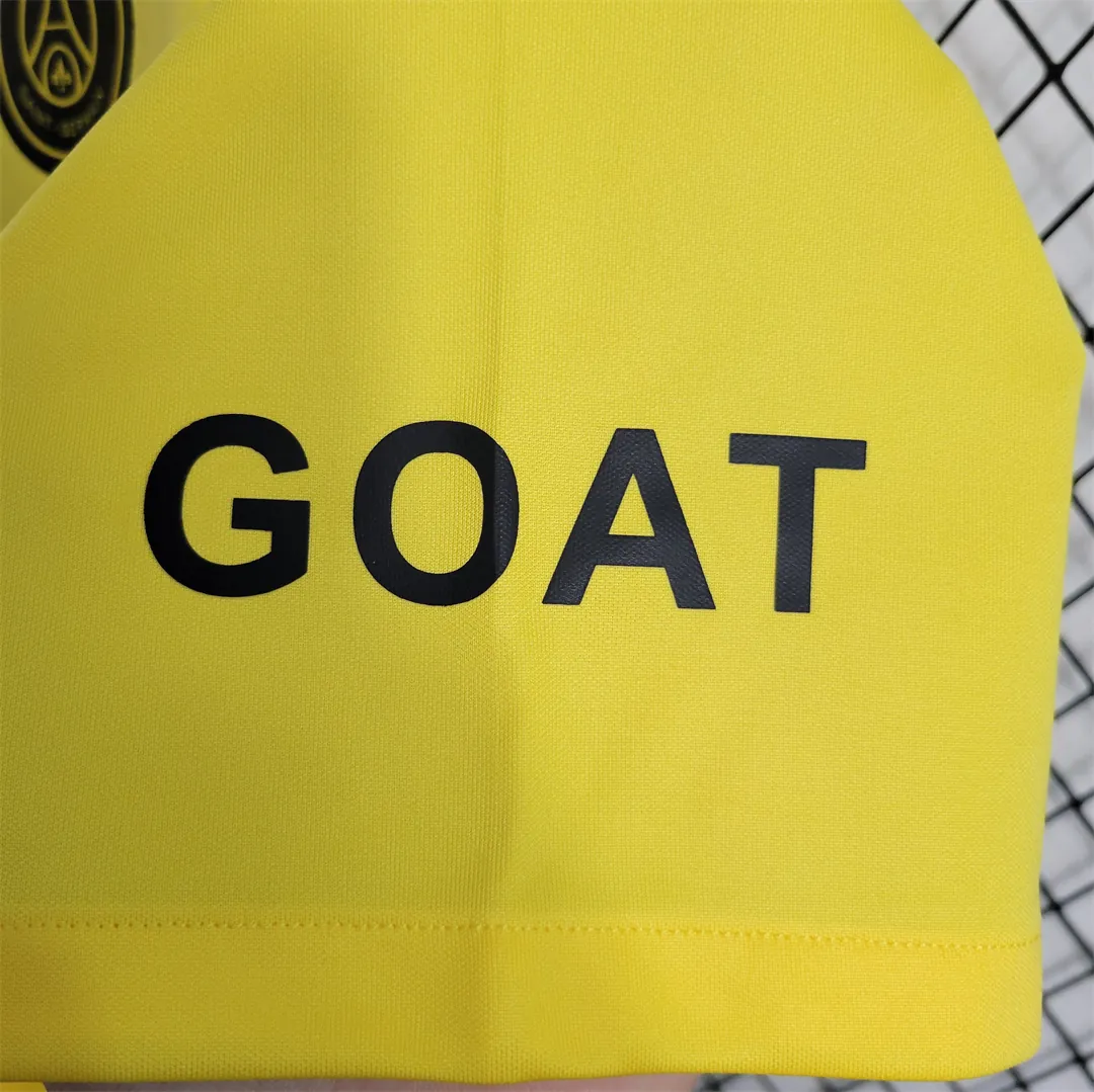 23-24 PSG yellow training T 8