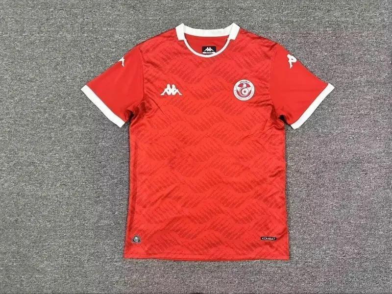 2025 Tunisia Home Kit Soccer T-Shirt AAAAJersey Supply Yupoo 2
