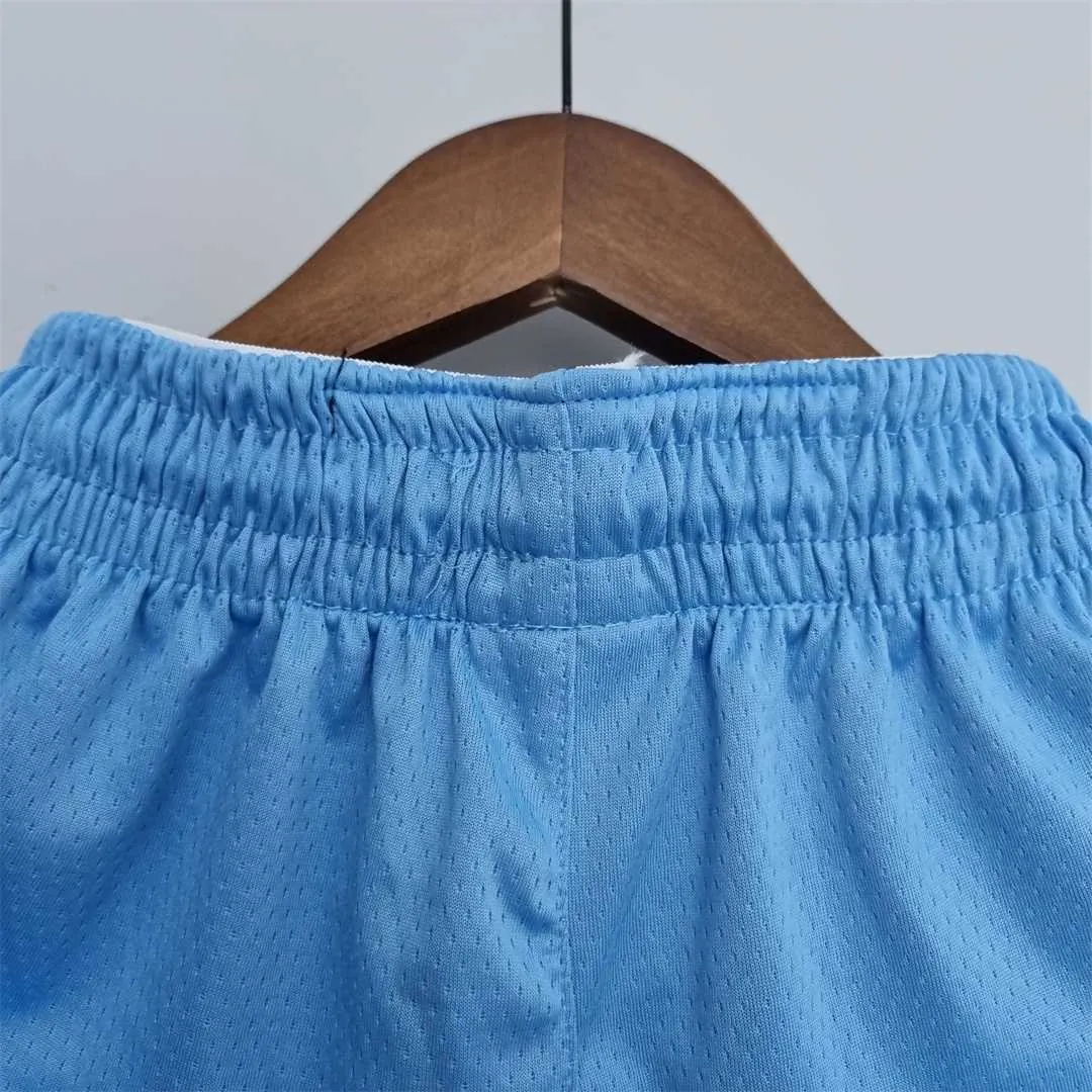 2022 Los Angeles Clippers City Edition Blue NBA Shorts 5