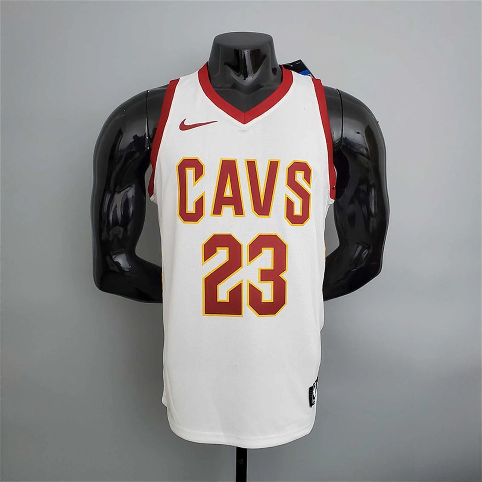 Cavaliers James #23 White 9
