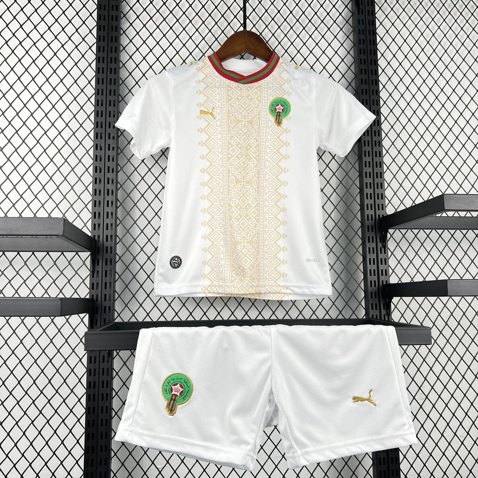 2026 World Cup Morocco Away Kids Kit Football Youth Apparels AAAAJersey Supply Yupoo 6 6