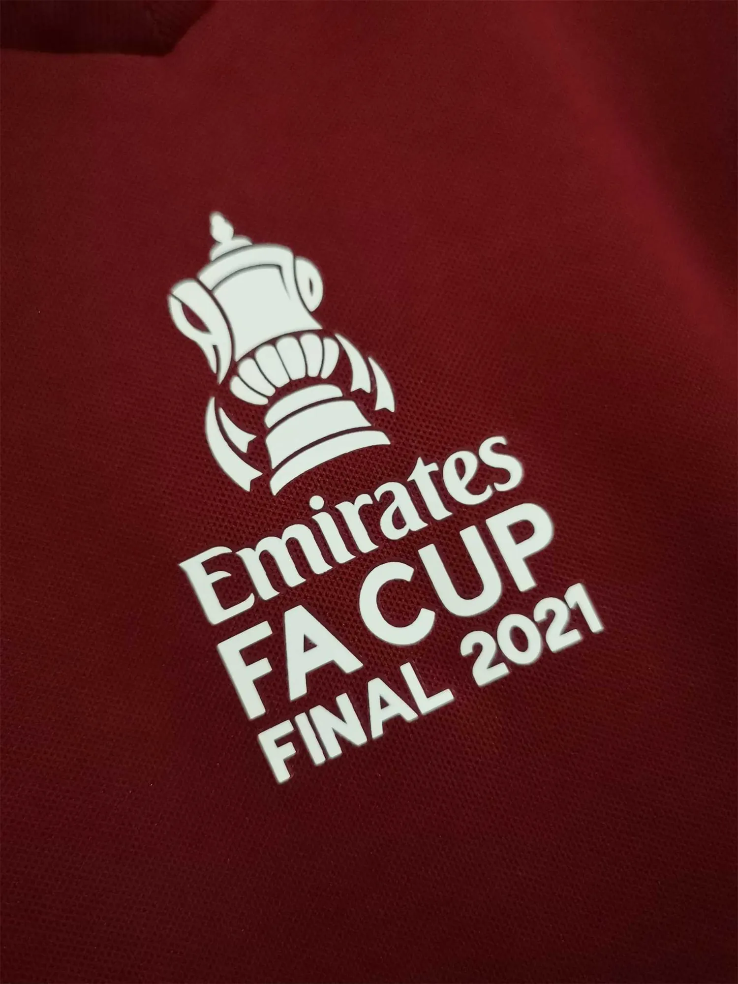 20-21 Leicester City third away with FA cup sponsers 1